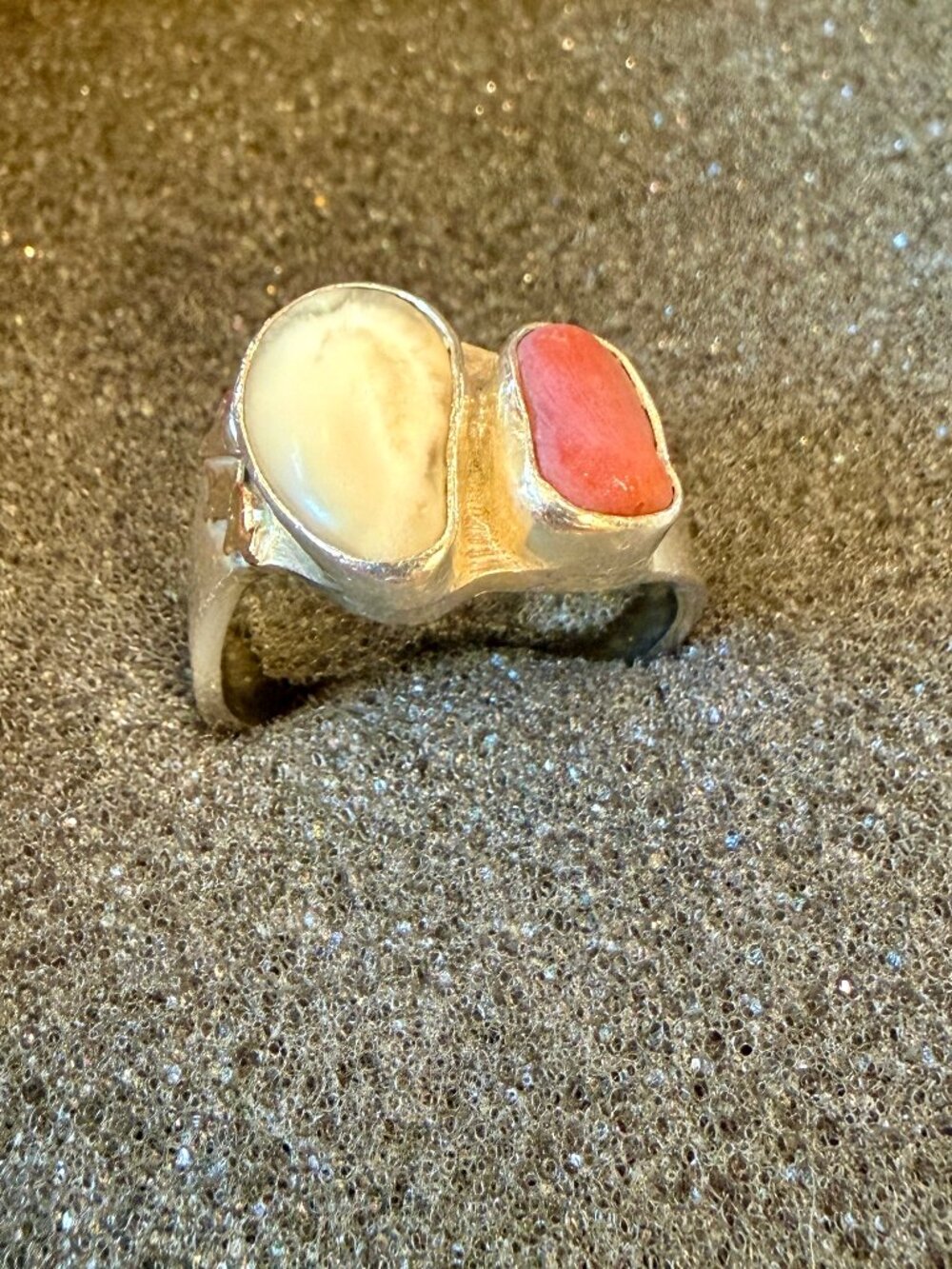 Southwest Coral Ring